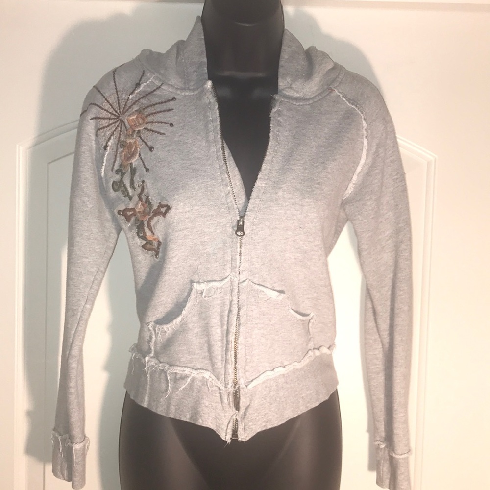 Anthropologies Lulumari Hoodie Sweat-Jacket